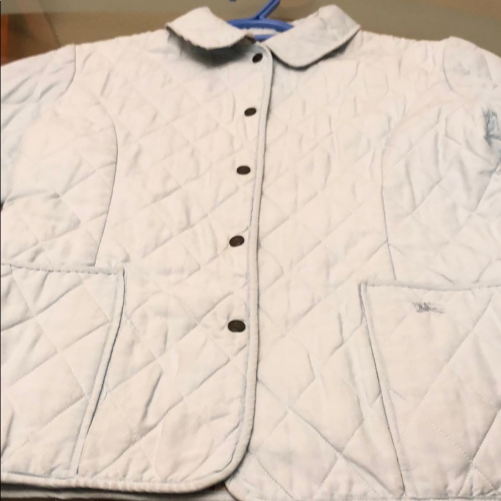 Sold. Burberry jacket  blue light